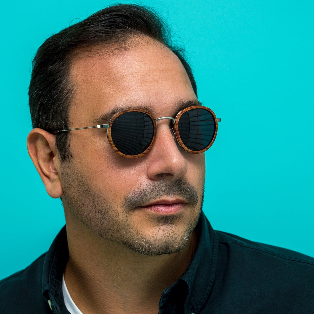 Pasco Titanium & Wood Sunglasses – Everyday Sophisticated Shades