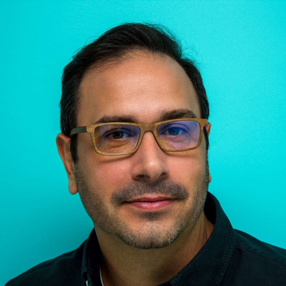 Lee Wood Frame Eyeglasses - Stylish Minimalist Optical Frames