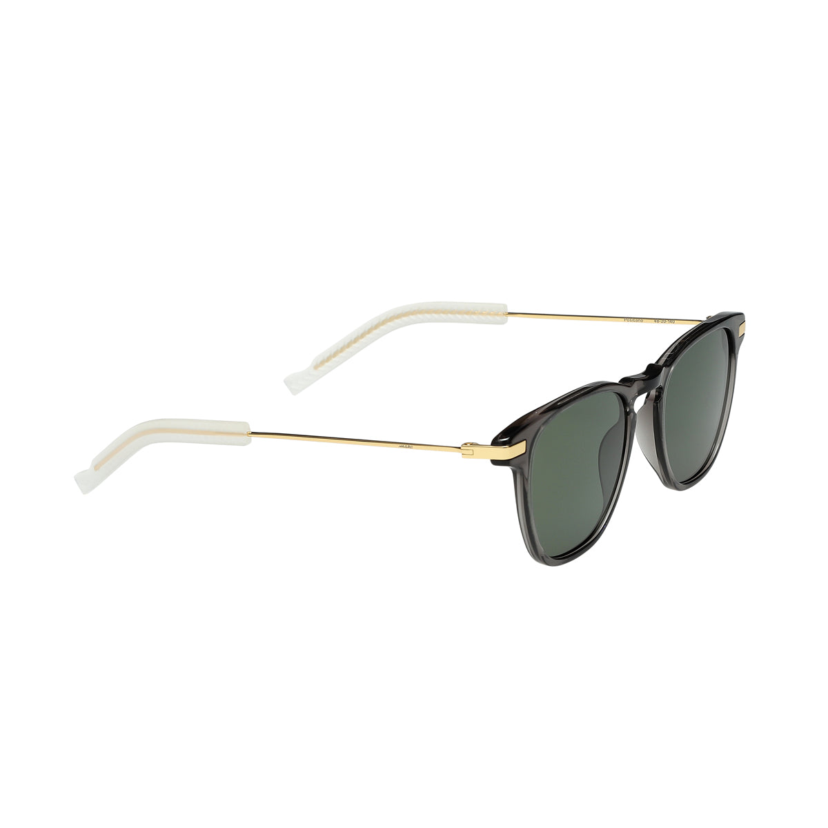 Positano Slate Polarized Square Sunglasses