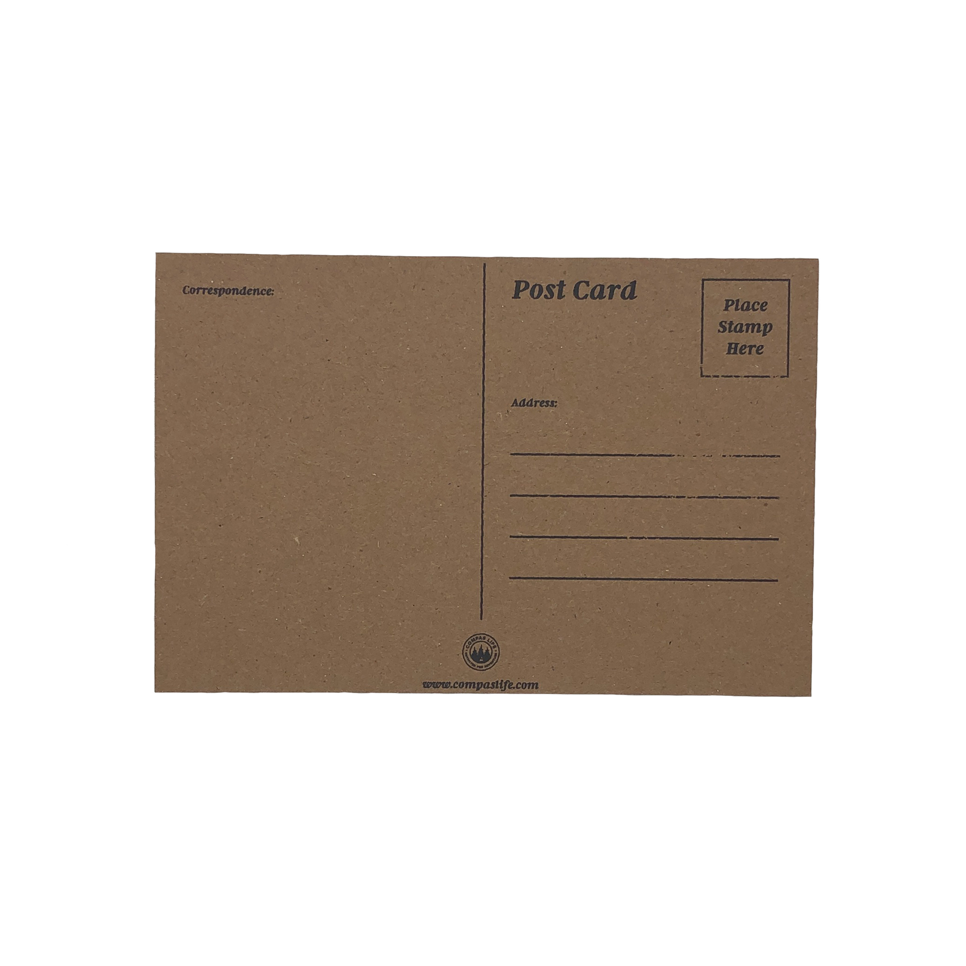 Live Wild & Free Postcard