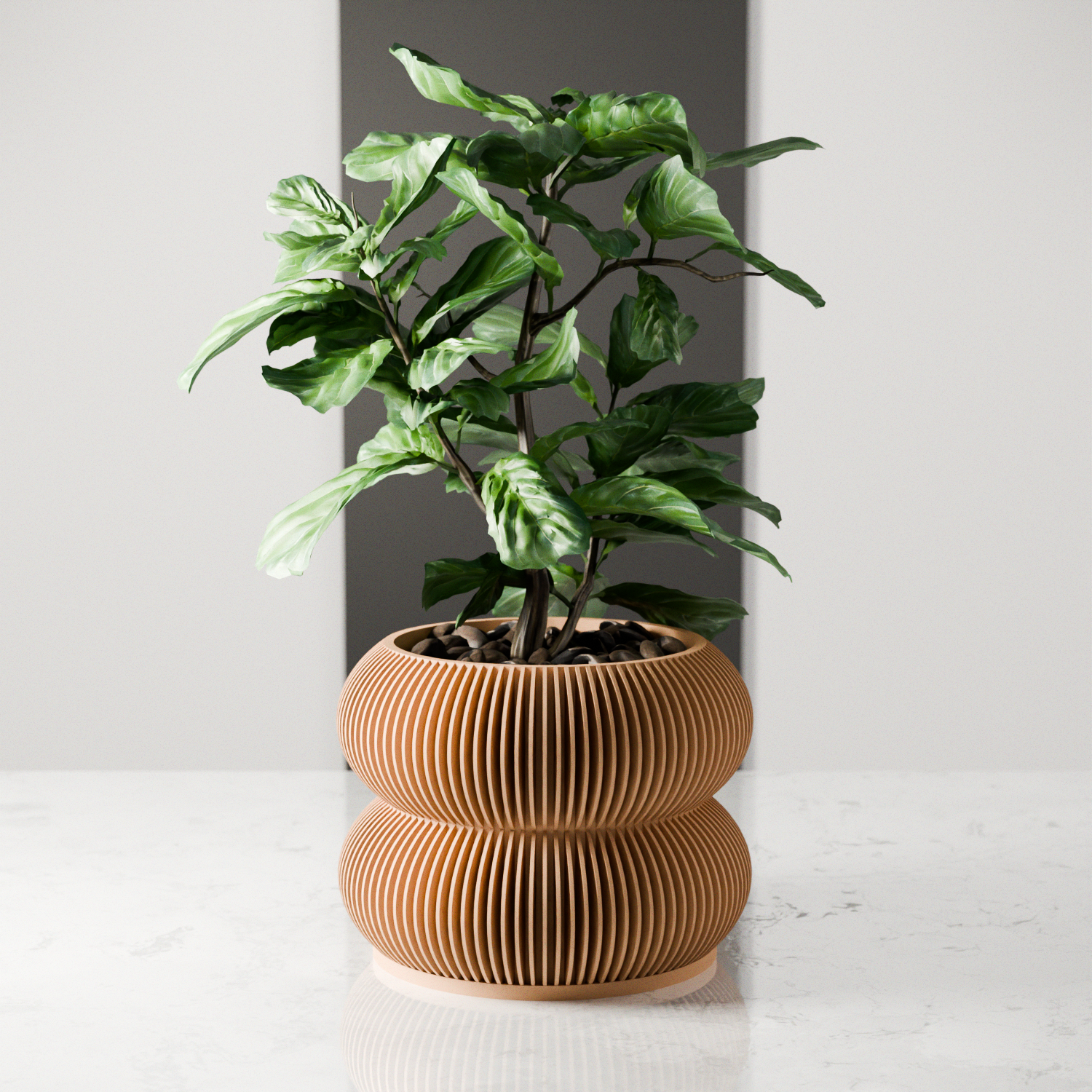 Double BUBBLES Planter