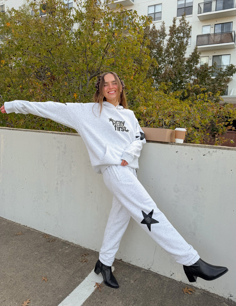 Pray First Unisex Sweatpants - Philippians 4:6-7 Comfort Fit