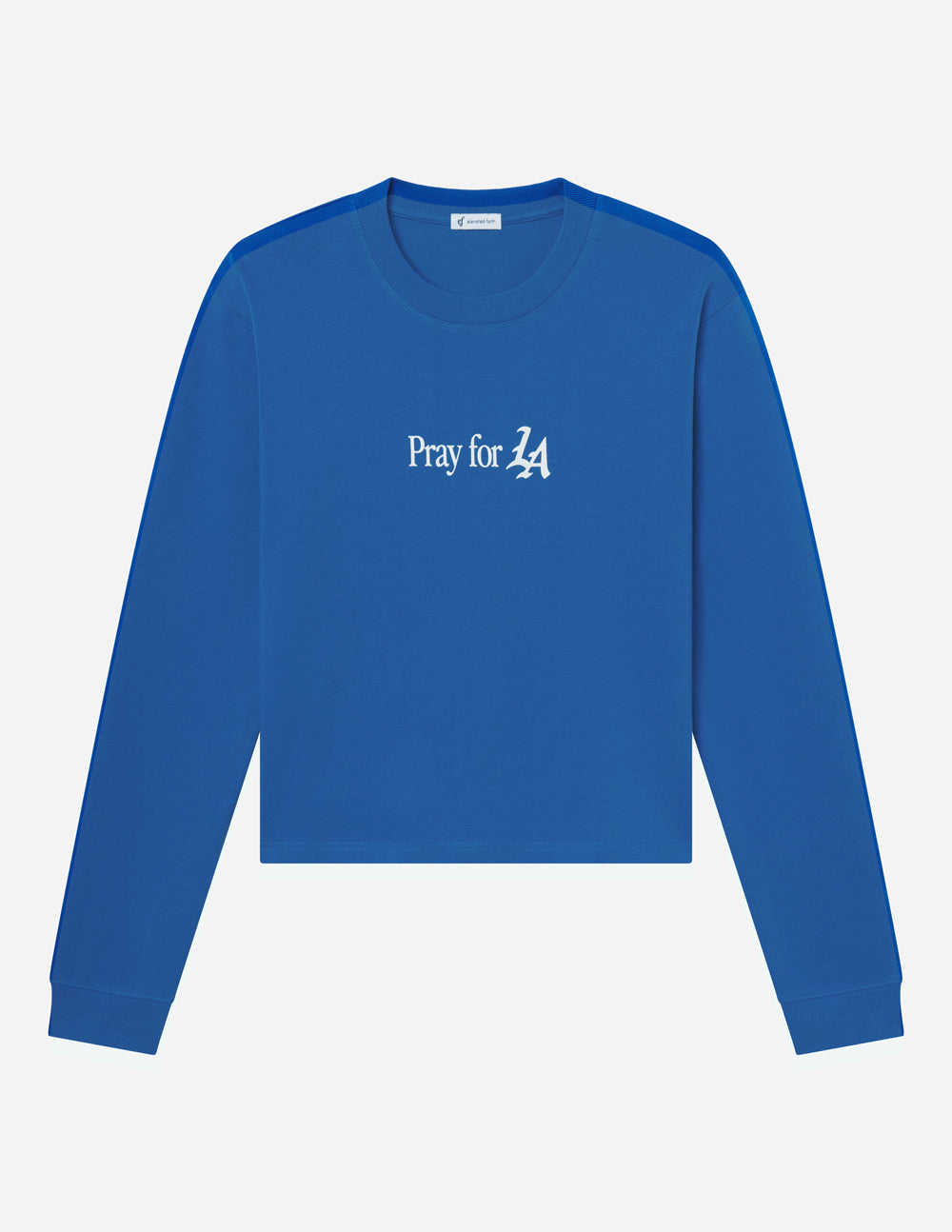 Pray for Los Angeles Long Sleeve Heavyweight Cotton Tee