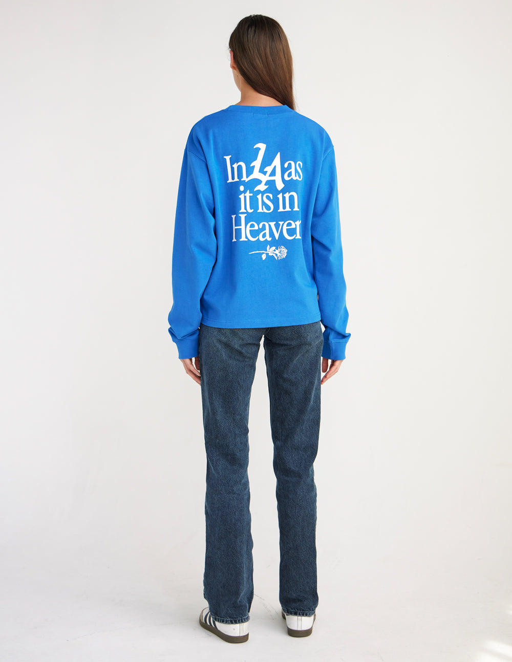 Pray for Los Angeles Long Sleeve Heavyweight Cotton Tee