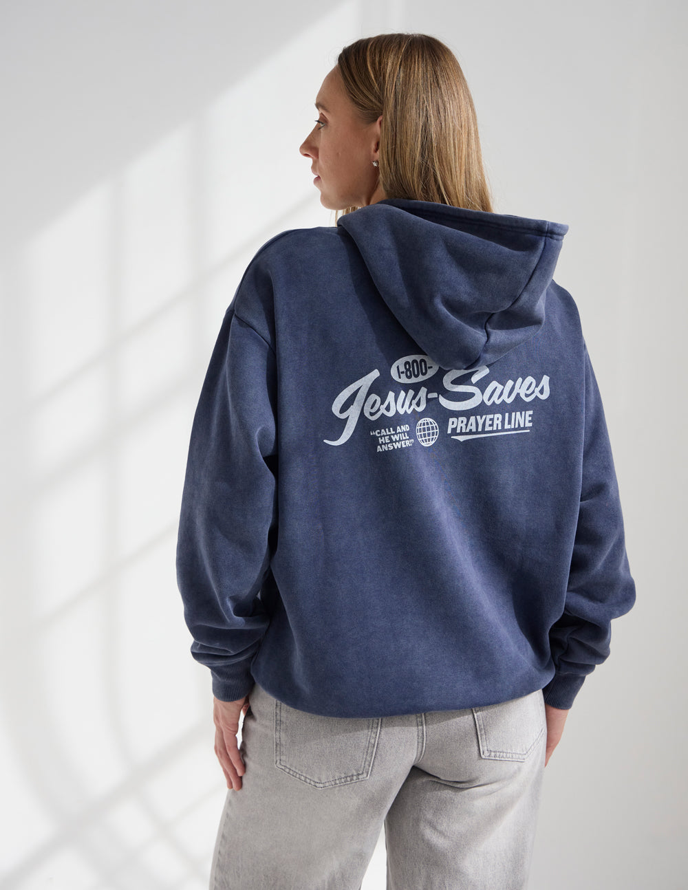 Prayer Line Unisex Hoodie - Versatile Inspirational Faith Apparel