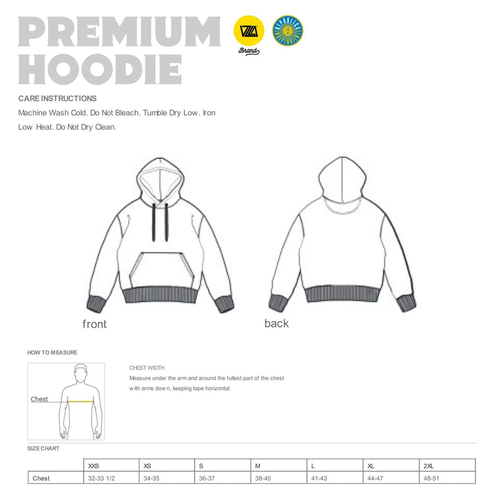 República Independiente - Premium Hoodie Azul