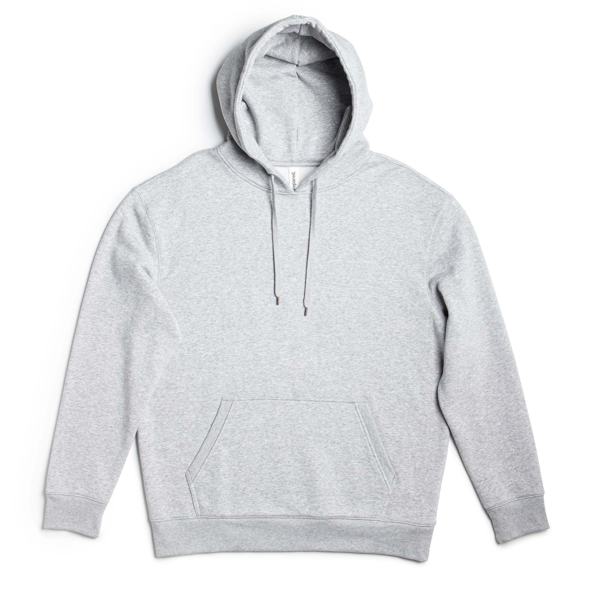 Heavyweight Pullover Hoodie Black Premium Cotton Blend Hood - Image 9