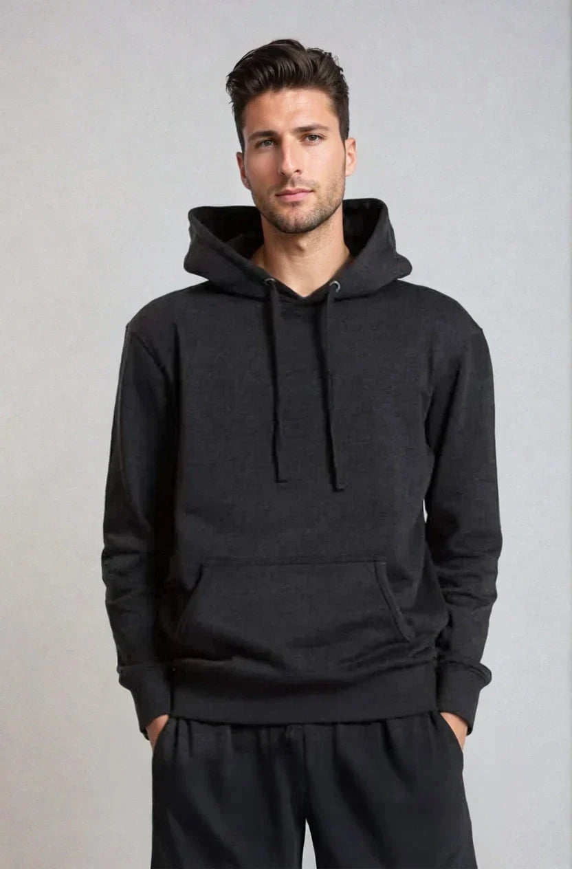 Midweight Pullover Hoodie Fleece Sweatshirt Standard Fit - Image 2