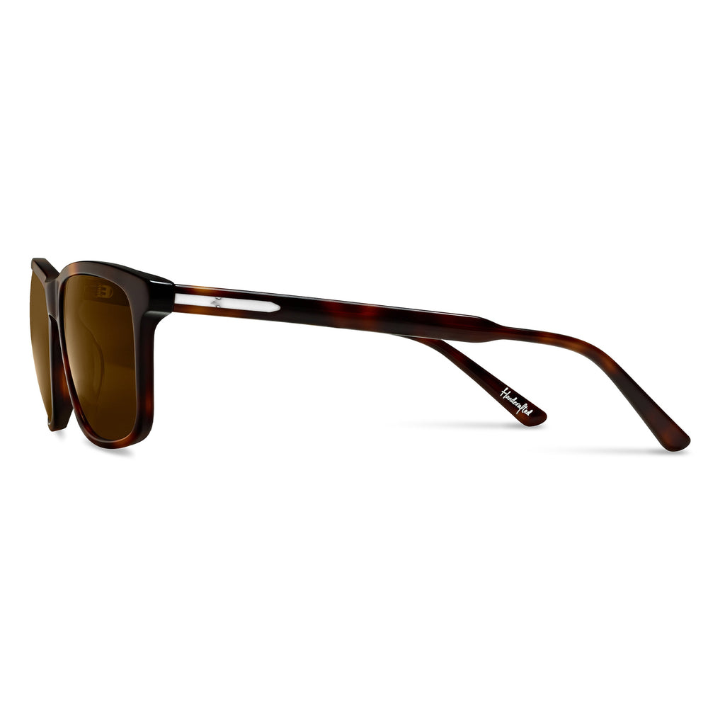 Presley Lightweight Acetate Sunglasses in Rye Tort