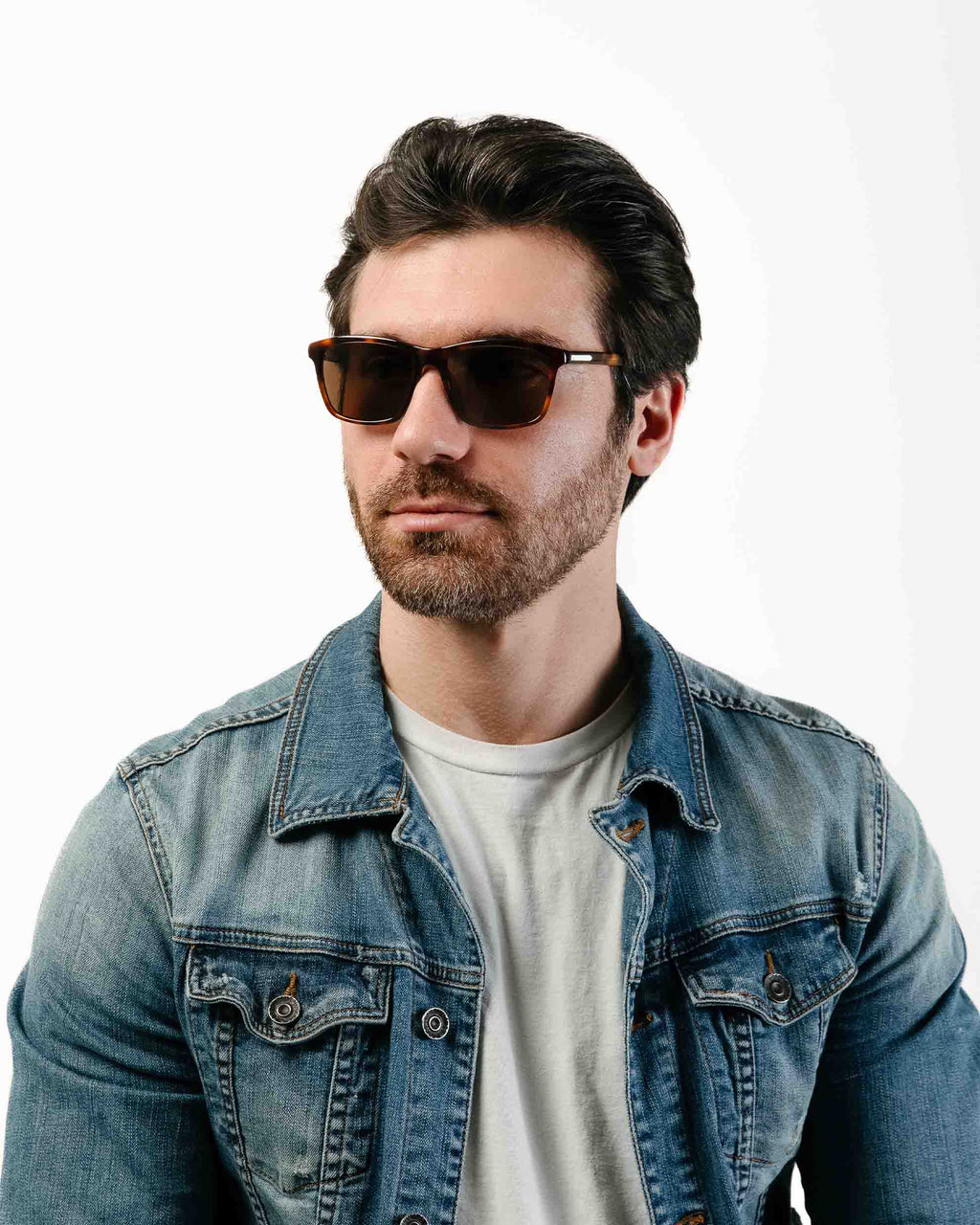 Presley Lightweight Acetate Sunglasses in Rye Tort