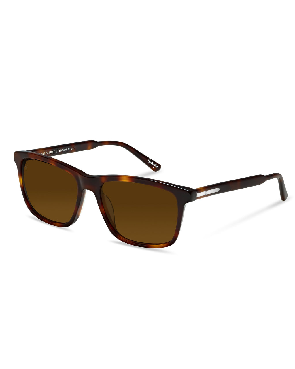 Presley Lightweight Acetate Sunglasses in Rye Tort