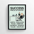 Price of Entry Monopoly Poster