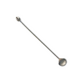 Silver Prickly Cockle & Cowrie Cocktail Stirrer