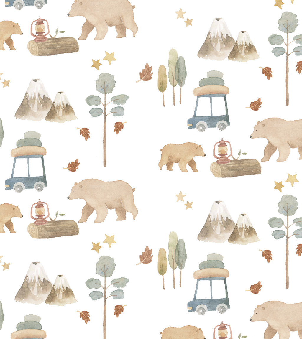 Forest Adventure Pima Baby Blanket