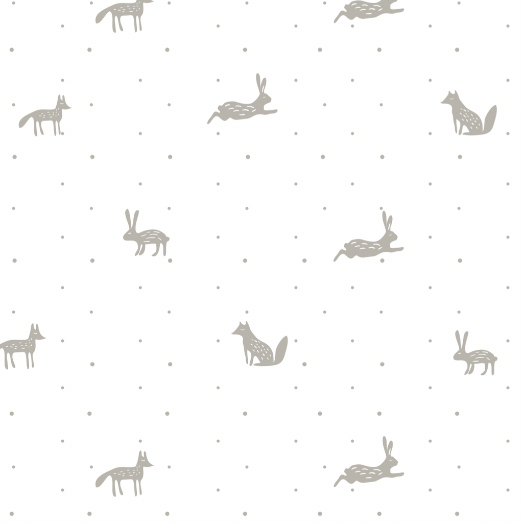 Little Gray Rabbit Pima Hooded Towel