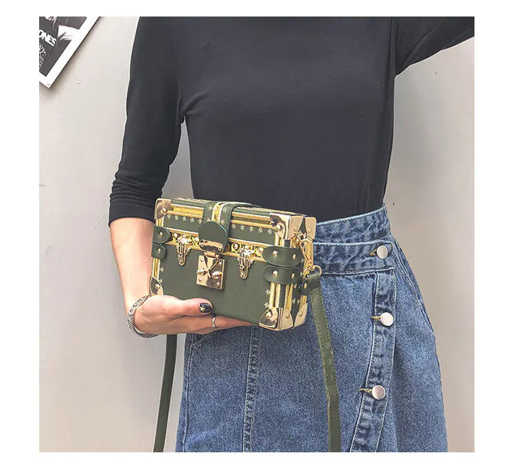Trendy Women's Mini Handbag and Crossbody Box Bag