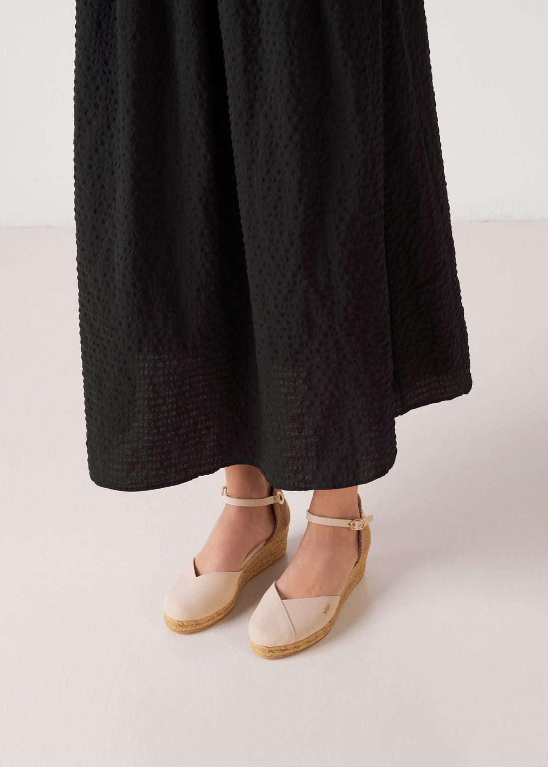 Pubol Canvas Espadrille Wedges