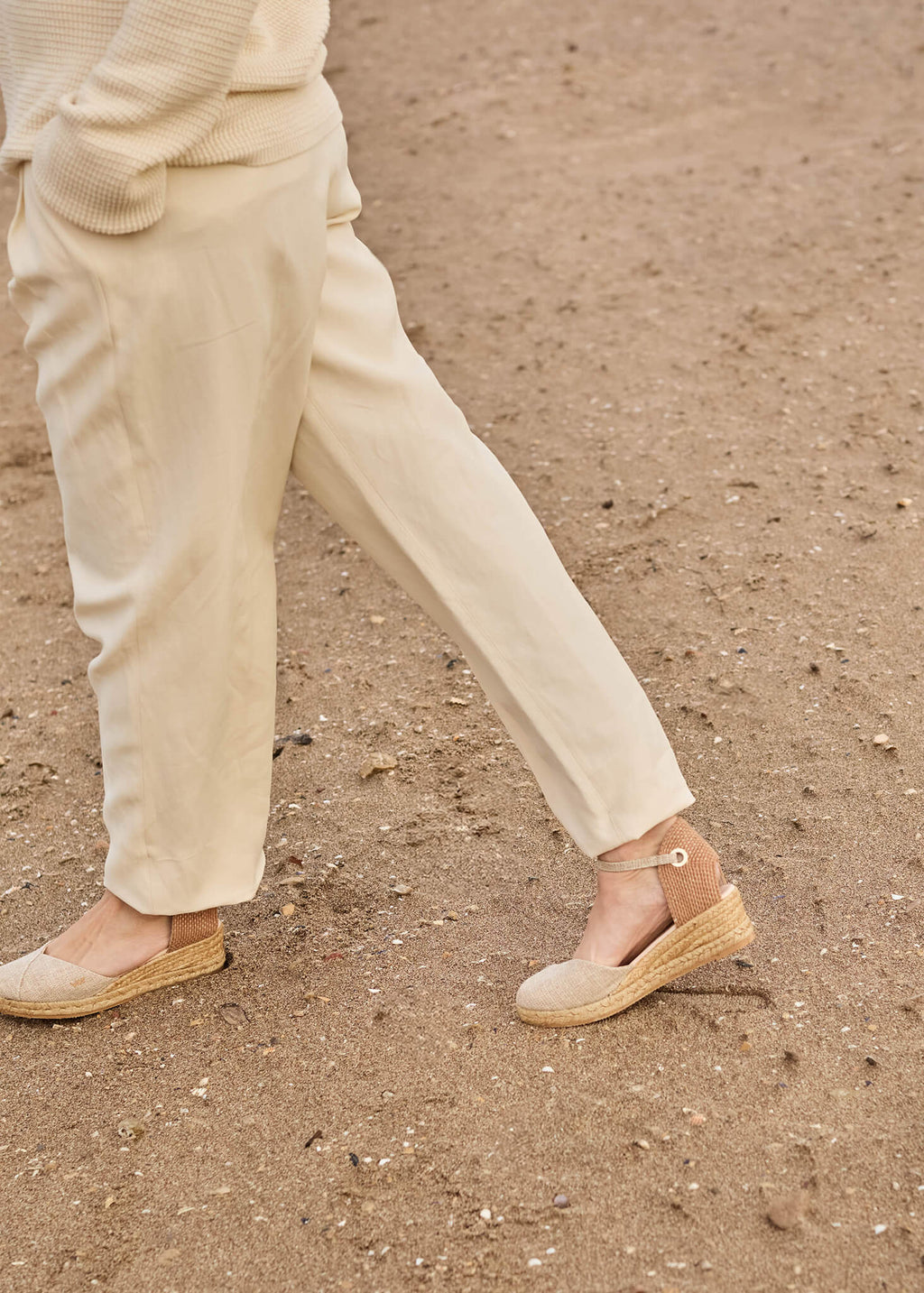 Pubol Premium Fabrics Canvas Espadrille Wedges