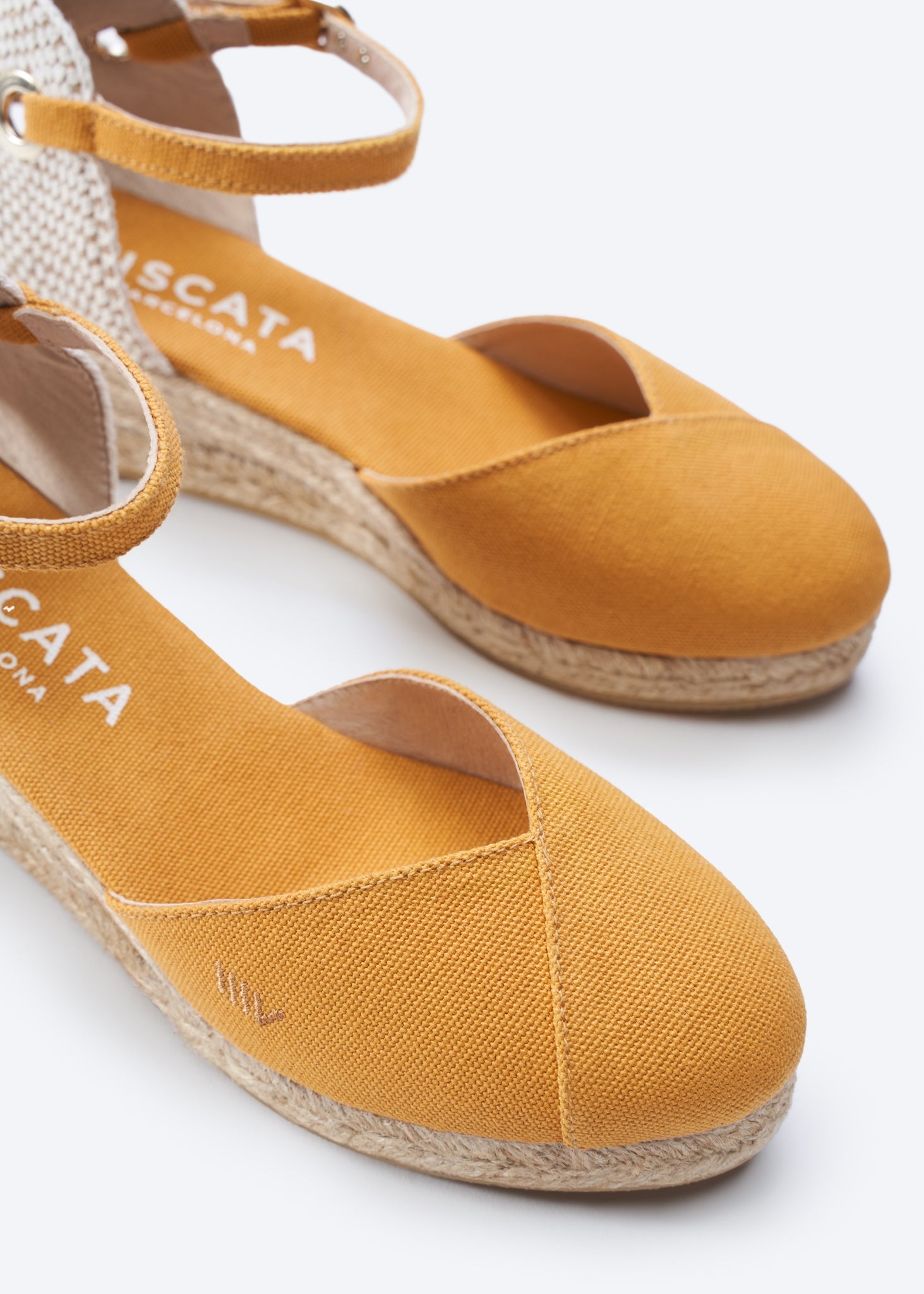 Pubol Canvas Espadrille Wedges