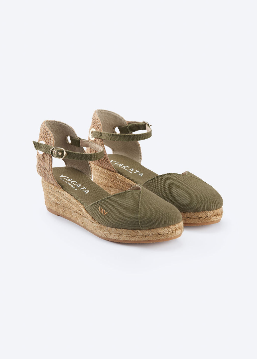 Pubol Canvas Espadrille Wedges