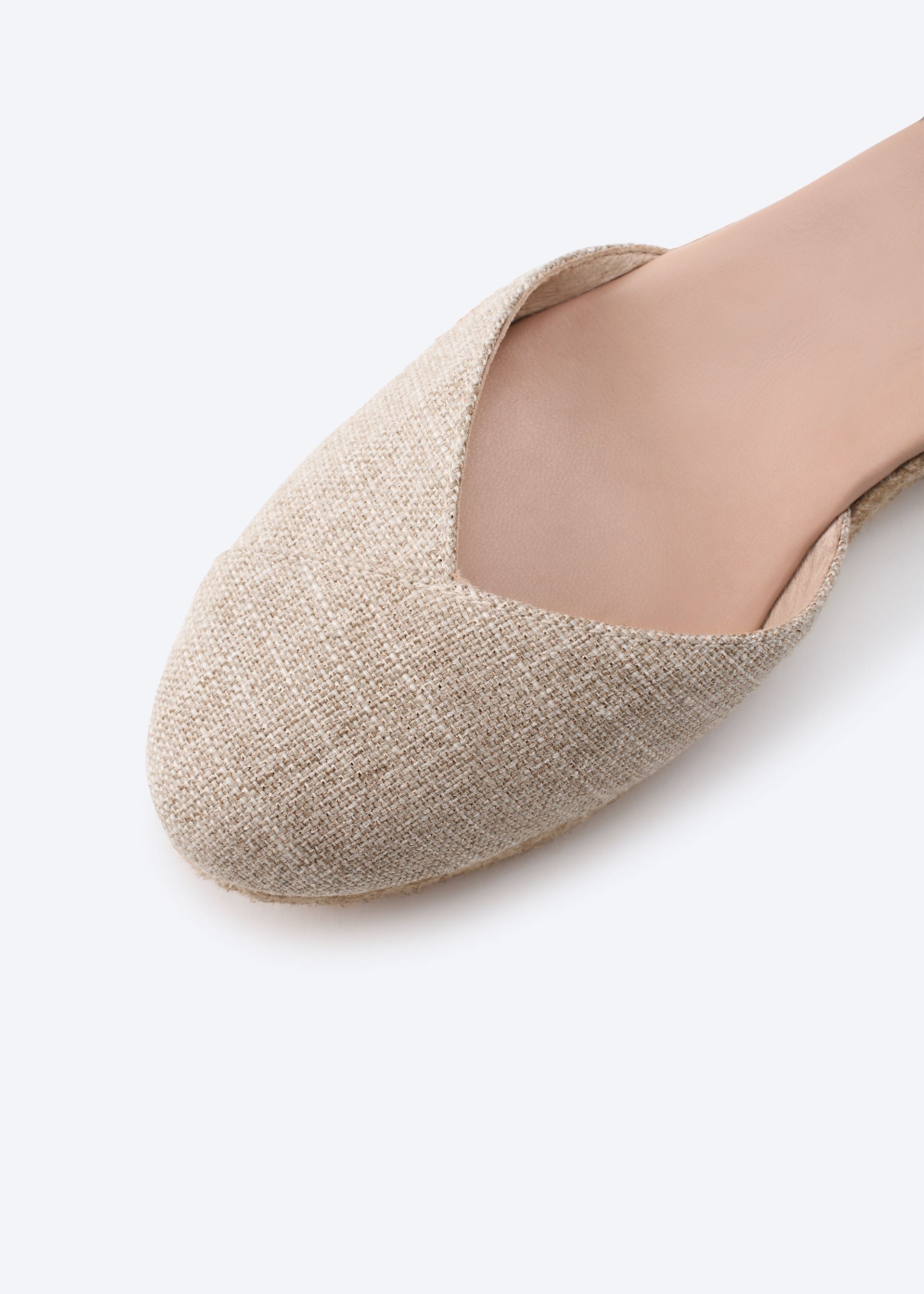 Pubol Premium Fabrics Canvas Espadrille Wedges