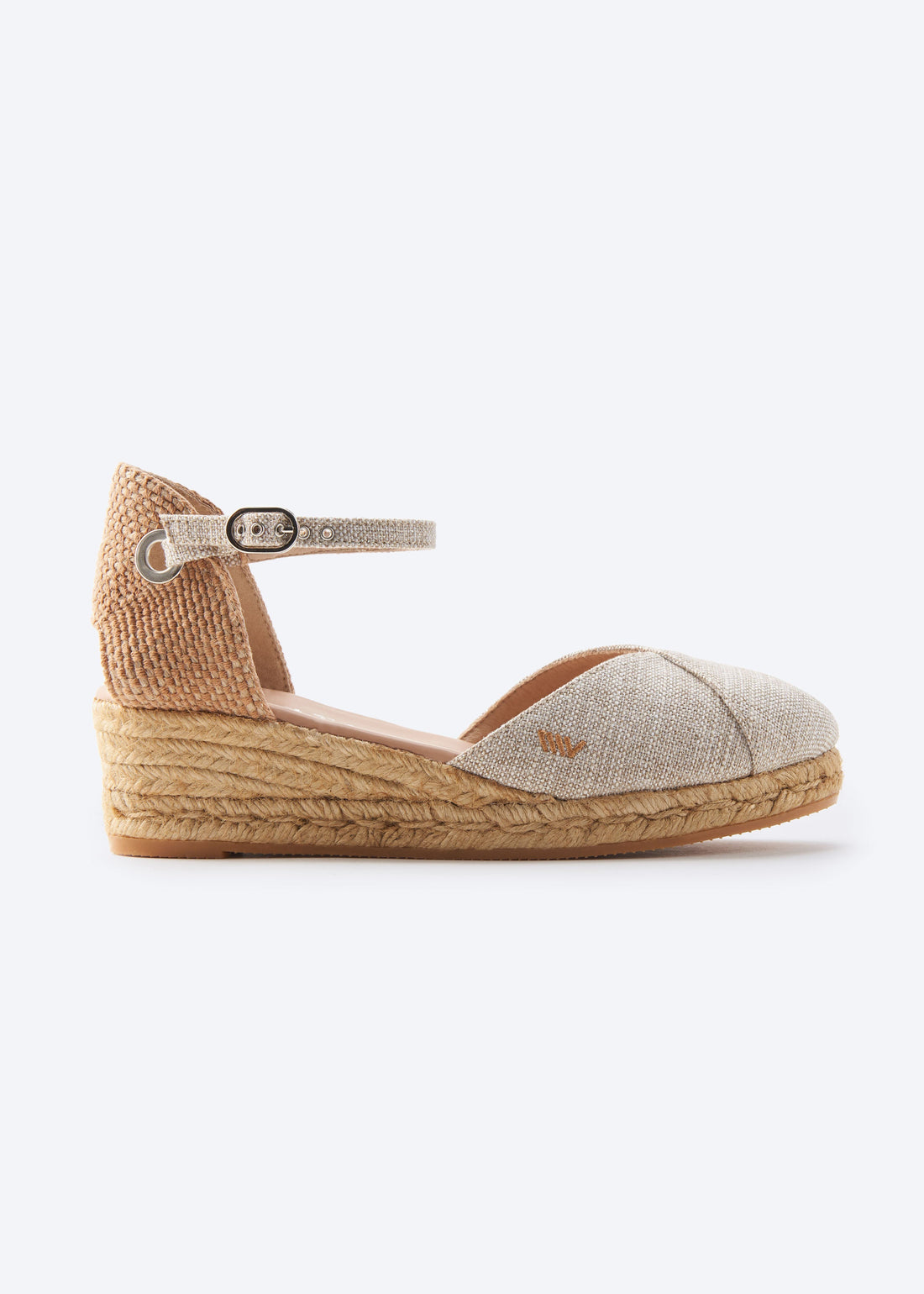 Pubol Premium Fabrics Canvas Espadrille Wedges