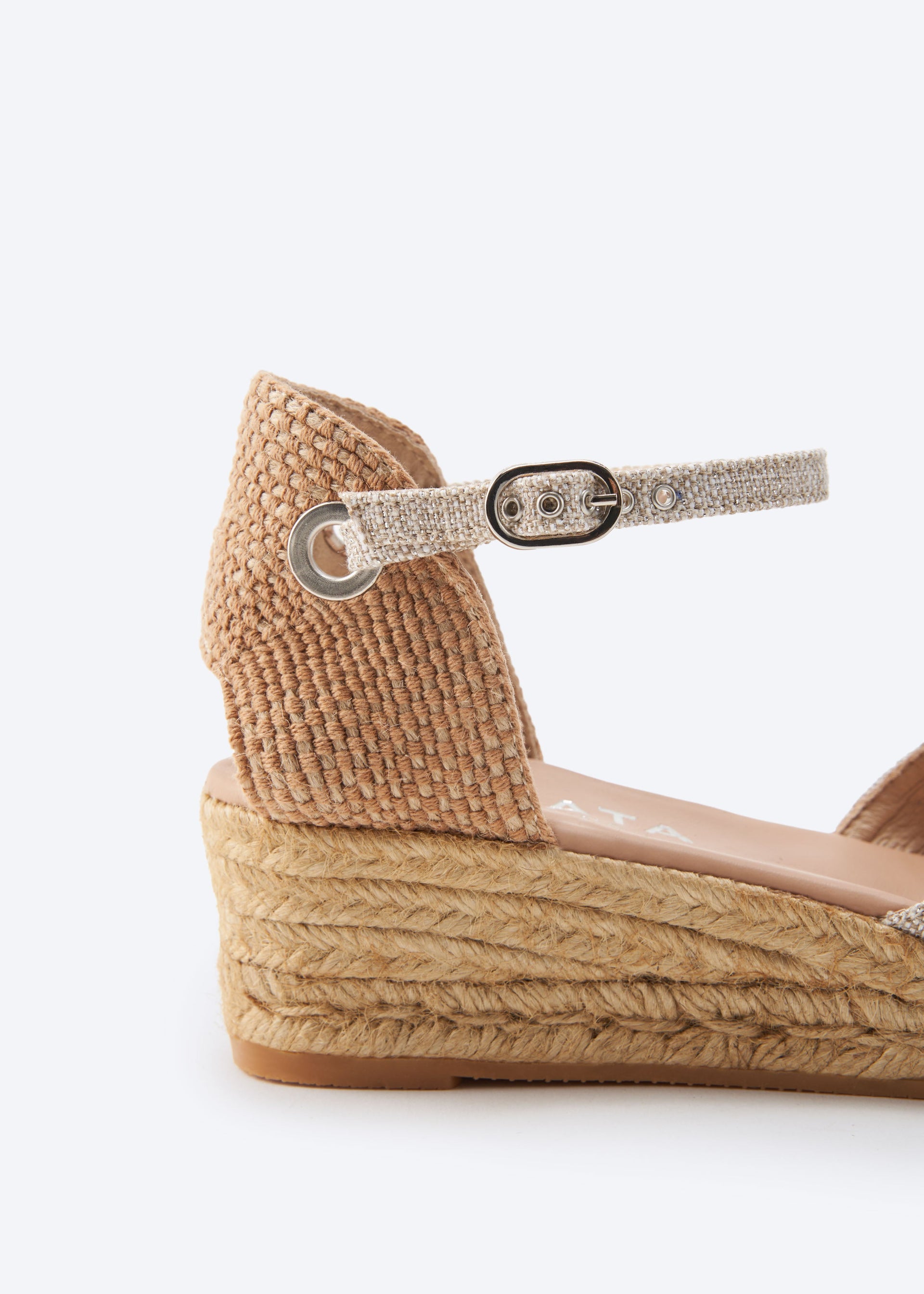 Pubol Premium Fabrics Canvas Espadrille Wedges