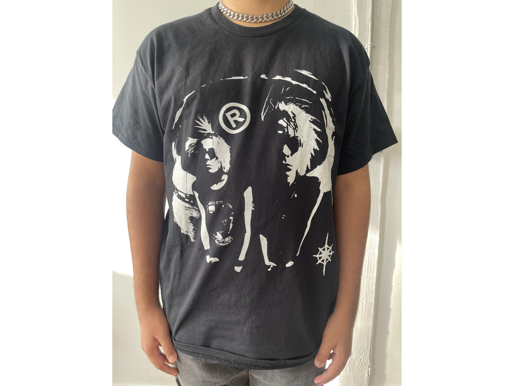 Black Opium Punk Rock Graphic Streetwear Crewneck Cotton T-Shirt - Image 3