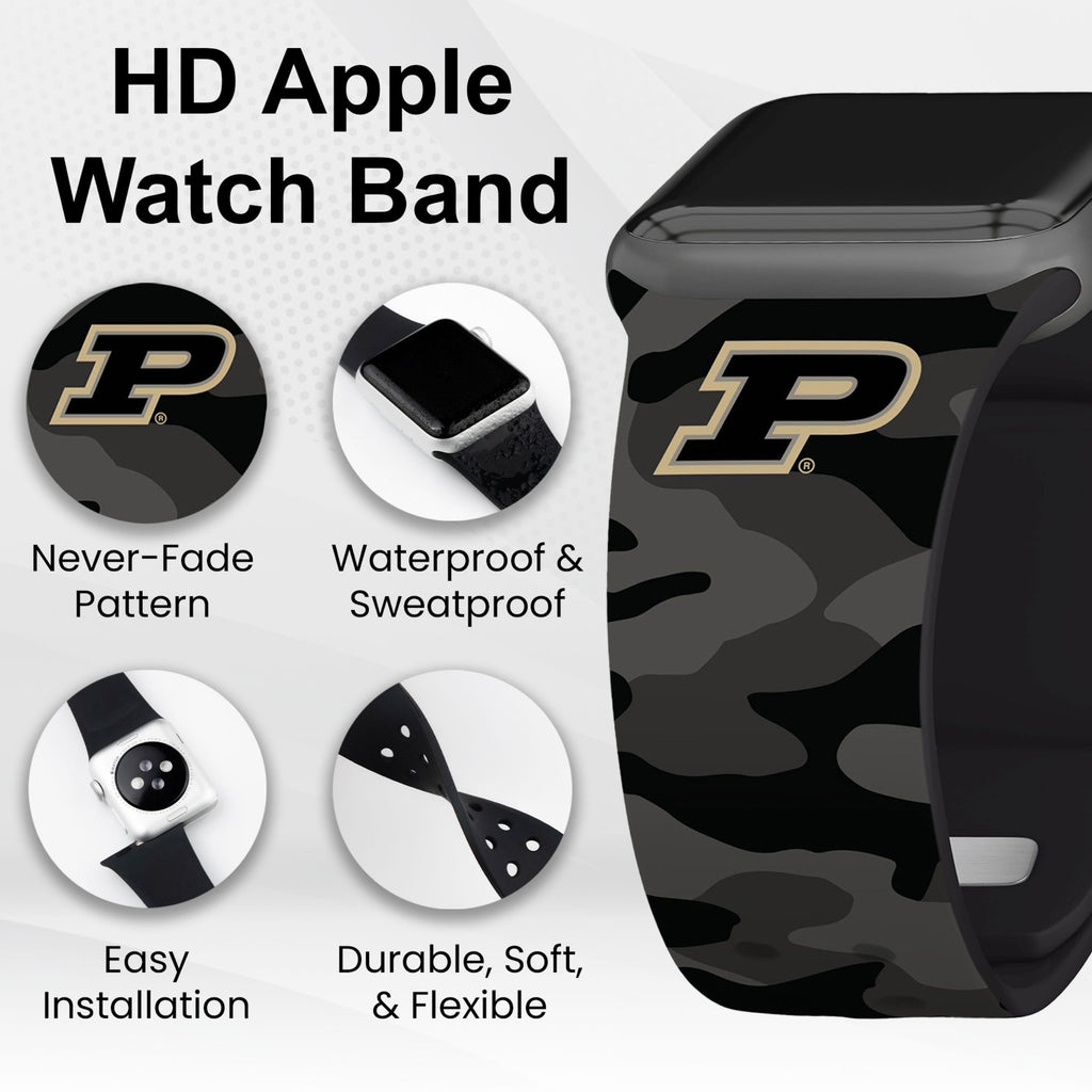 Purdue Boilermakers HD Apple Watch Band