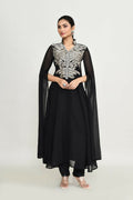 Joban Fashion Black Rayon Kurta Set