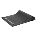 The DB Method Machine Yoga Mat for Home Gym Exercise Equipment Machine Stability Non Slip Indoor Mat for Pilates Stretching Fitness Bike or Squat Machine Floor Protector Mats Black