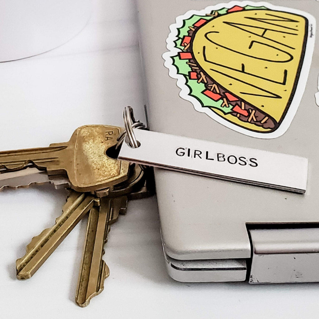 QUEEN BITCH Bar Keychain