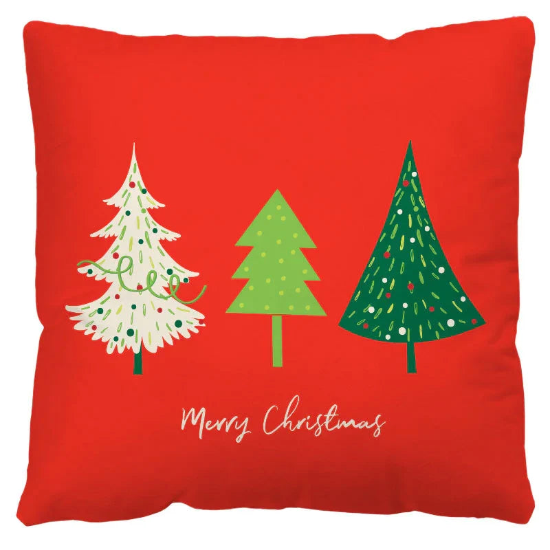 Christmas Plaid Pillow Cover