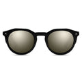 The Quincy sunglasses in Black Mirror with metallic and marble frame details