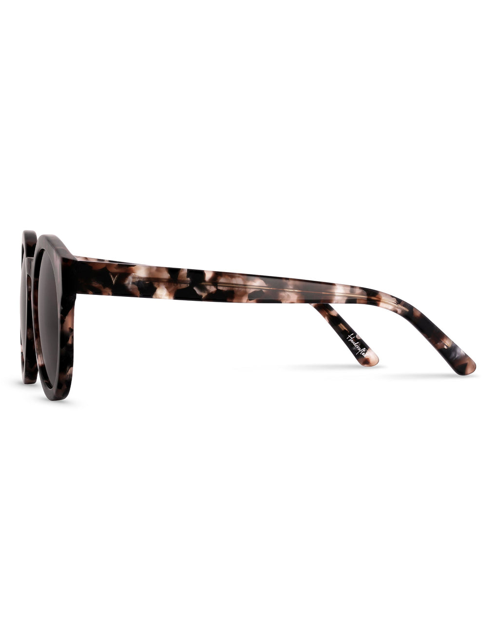 The Quinn Brown Pearl Polarized Sunglasses with Italian Acetate