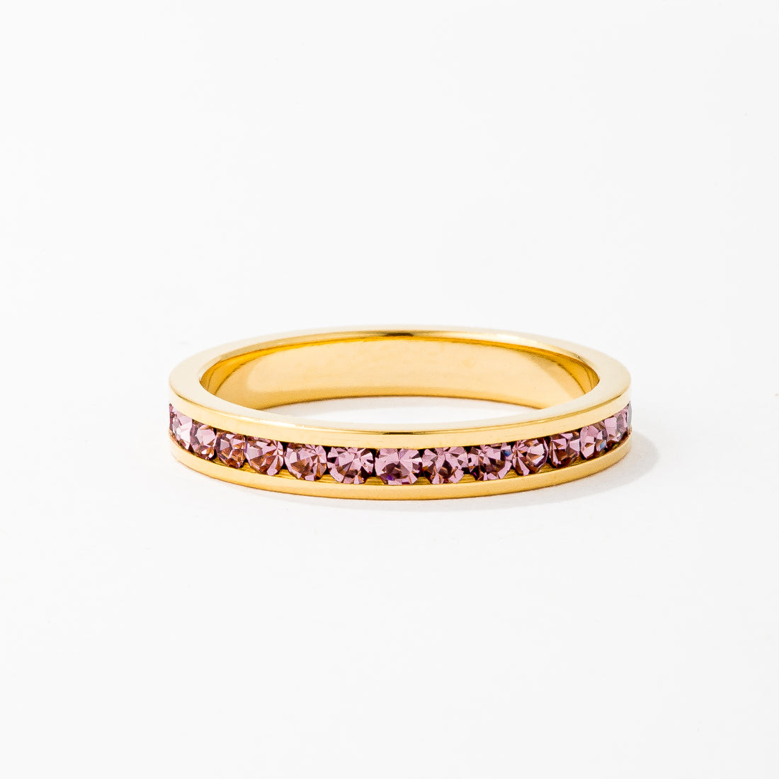 Tessa Lavender Crystal Eternity Band