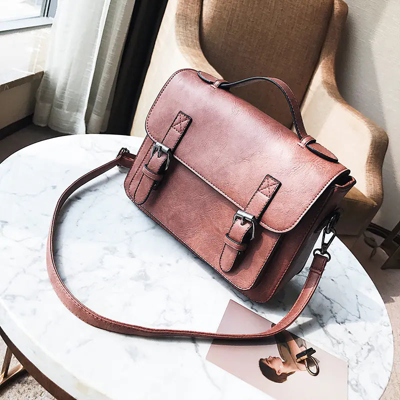 Messenger Bag, Commuter Bag, Small Square Bag