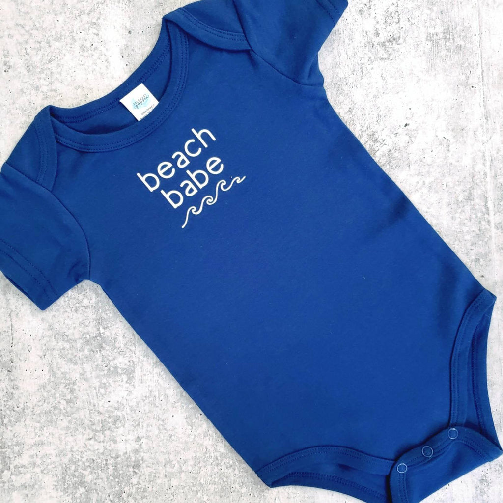 White RBNY Local Baby Short Sleeve Cotton Bodysuit - Image 3