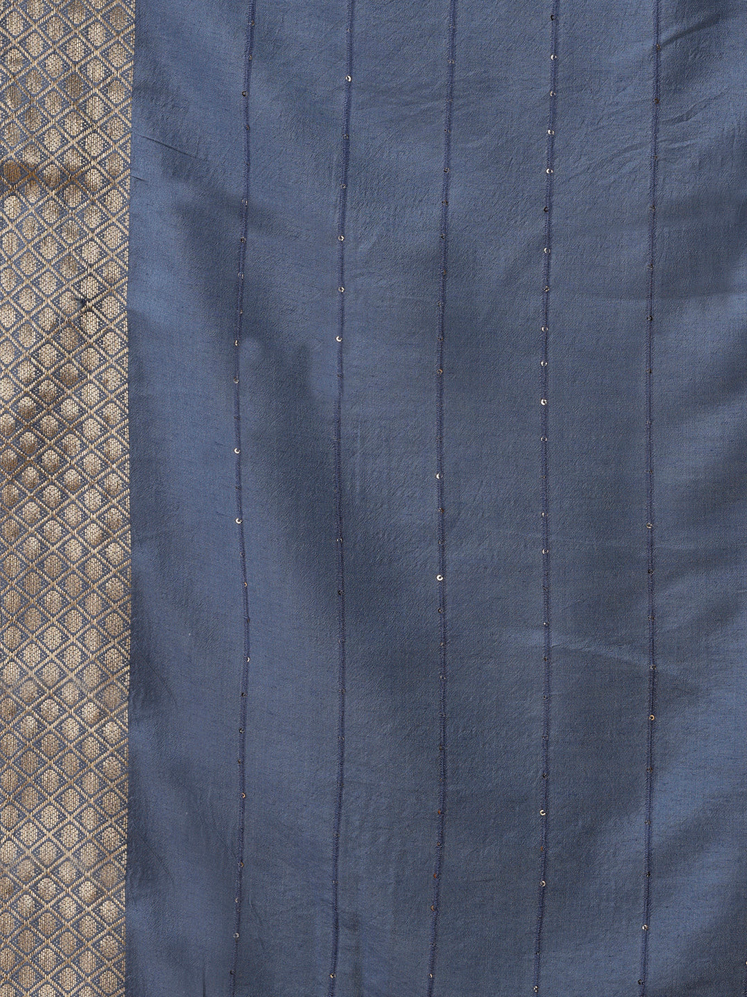 Hand Embroidered Rayon Kurta Pant and Dupatta Set with 3/4 Sleeves