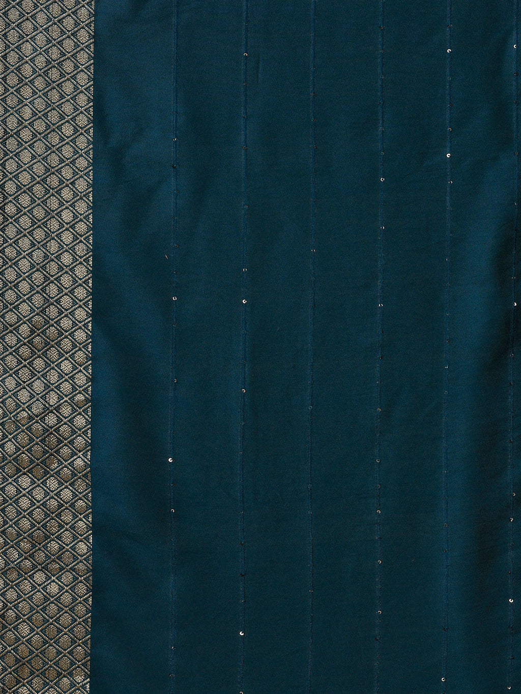 Hand Embroidered Multicolor Kurta Set with Sequined Dupatta