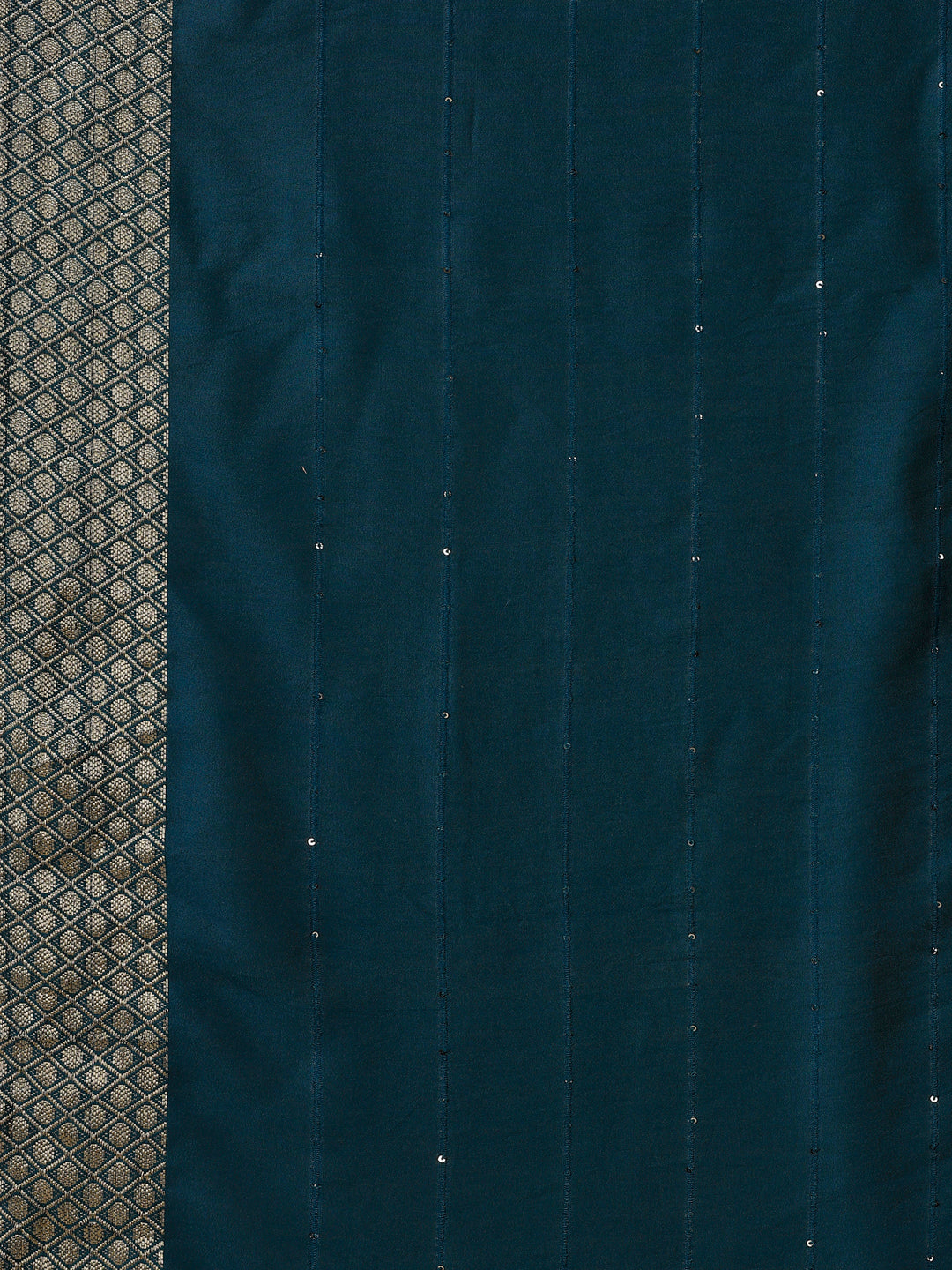 Hand Embroidered Multicolor Kurta Set with Sequined Dupatta