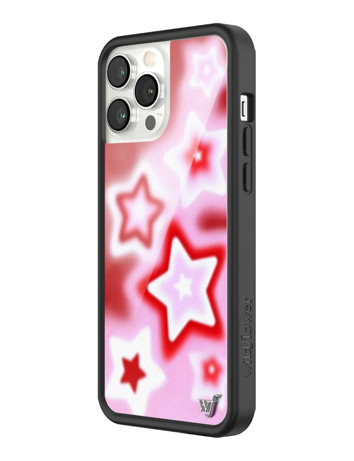 Dream Star Red iPhone Case with Pink Gradient Accents - Image 26