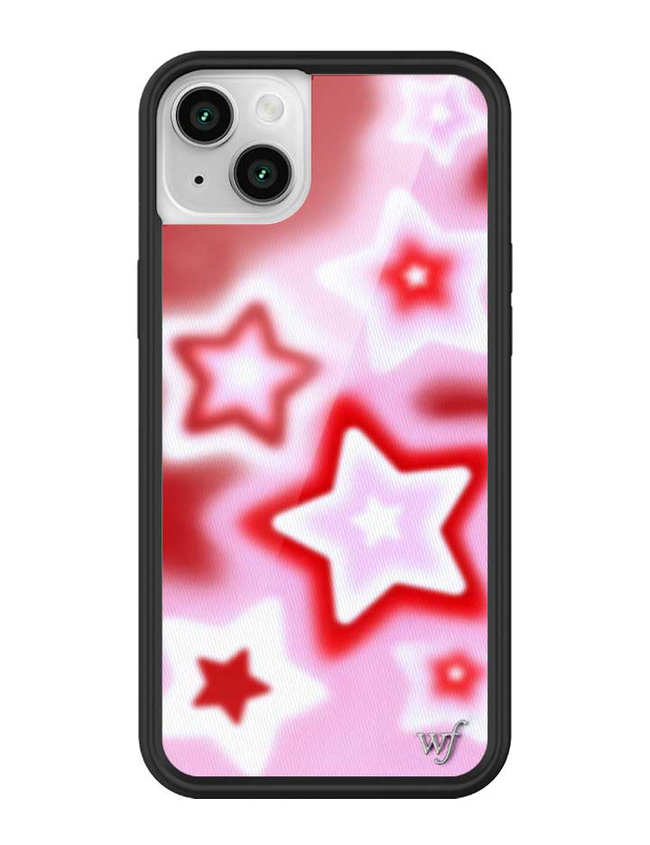 Dream Star Red iPhone Case with Pink Gradient Accents - Image 23