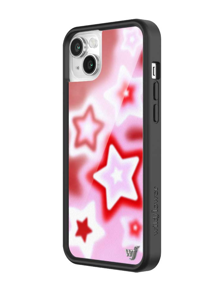 Dream Star Red iPhone Case with Pink Gradient Accents - Image 24
