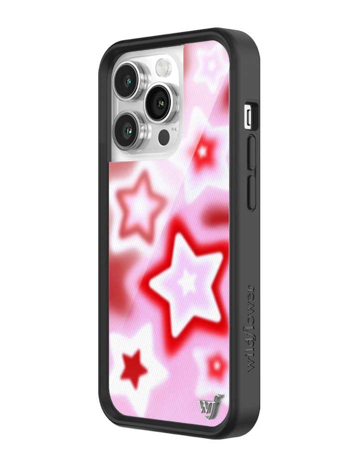 Dream Star Red iPhone Case with Pink Gradient Accents - Image 22