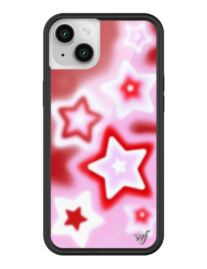 Dream Star Red iPhone Case with Pink Gradient Accents - Image 19