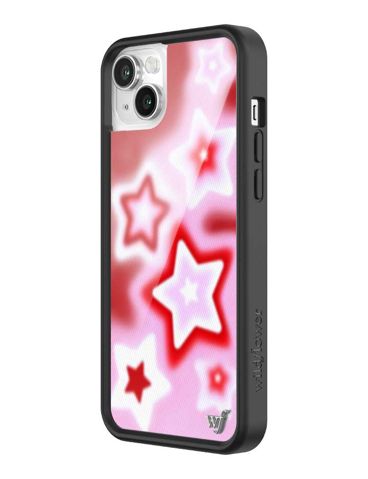Dream Star Red iPhone Case with Pink Gradient Accents - Image 20