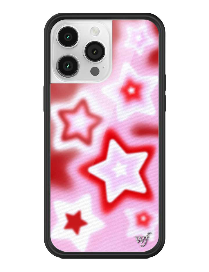 Dream Star Red iPhone Case with Pink Gradient Accents - Image 17
