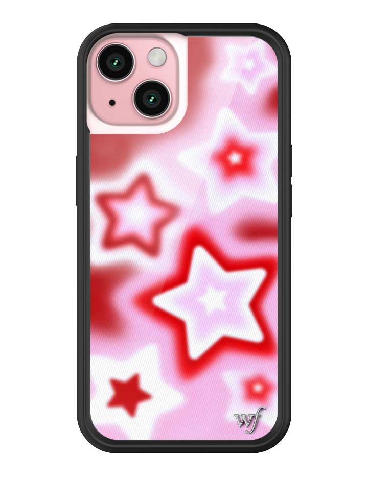 Dream Star Red iPhone Case with Pink Gradient Accents - Image 15
