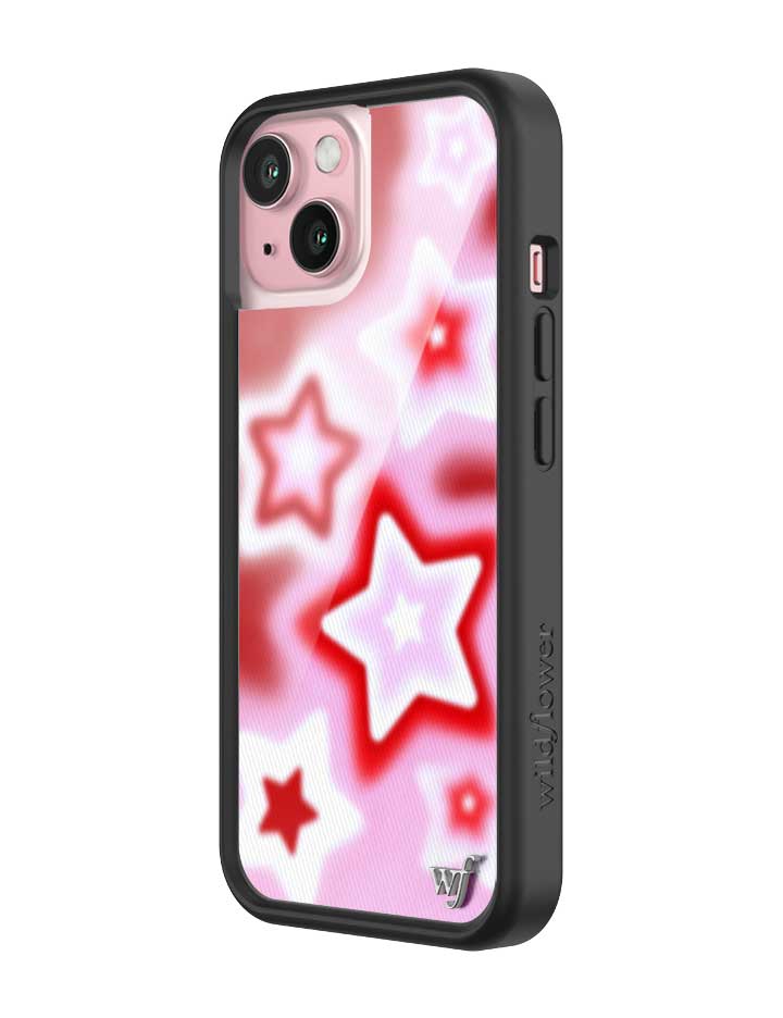 Dream Star Red iPhone Case with Pink Gradient Accents - Image 16